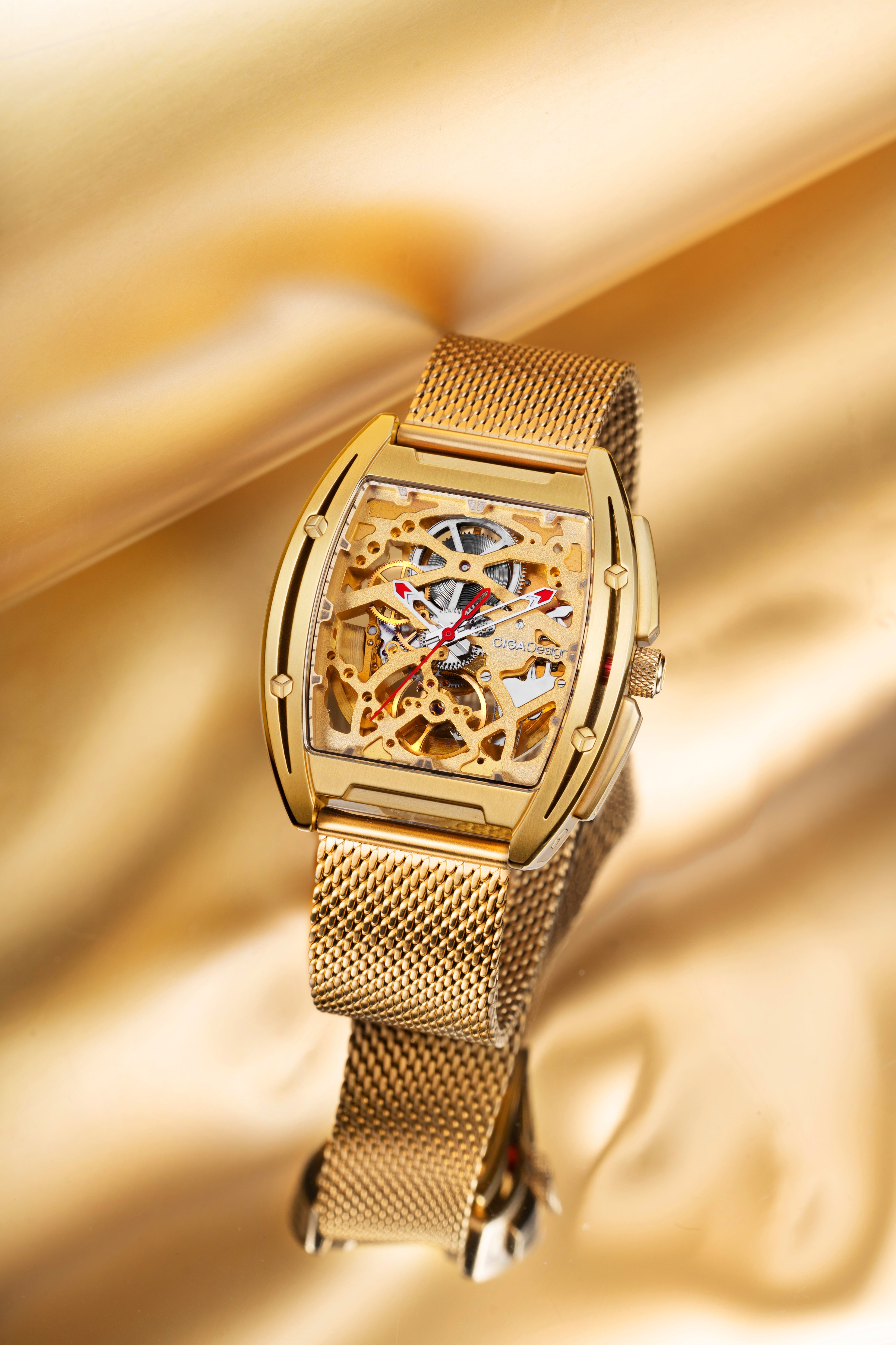 CIGA Design Mechanical Watch Series Z Gold