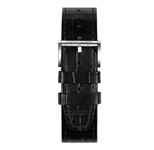 CIGA Design leather watch strap